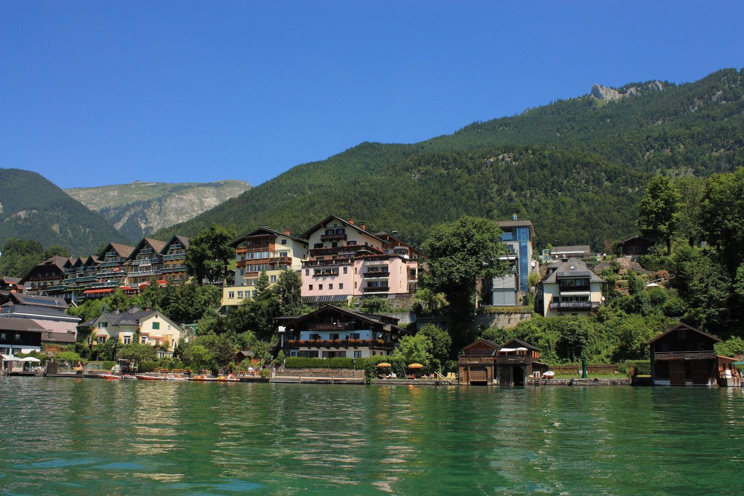 Pension Linortner Saint Wolfgang Buitenkant foto